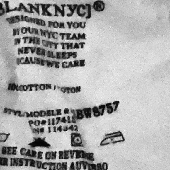 Blank NYC The Reeve High Rise Denim Short in Cruise Control. Size 25. NWT! - Picture 9 of 14